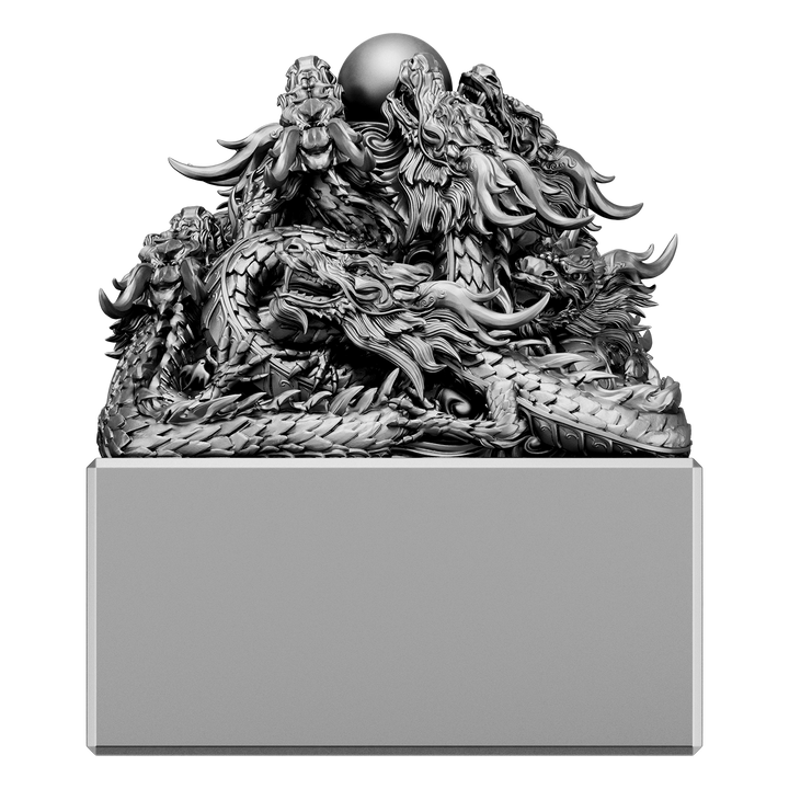 image of the heirloom seal of the realm 5 oz pure silver coin
