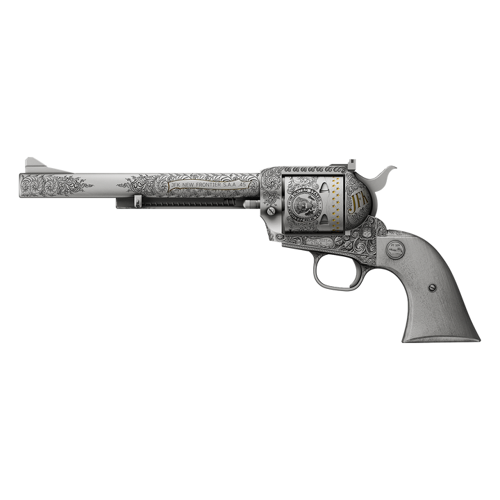 image of the JFK Revolver 2 oz silver coin