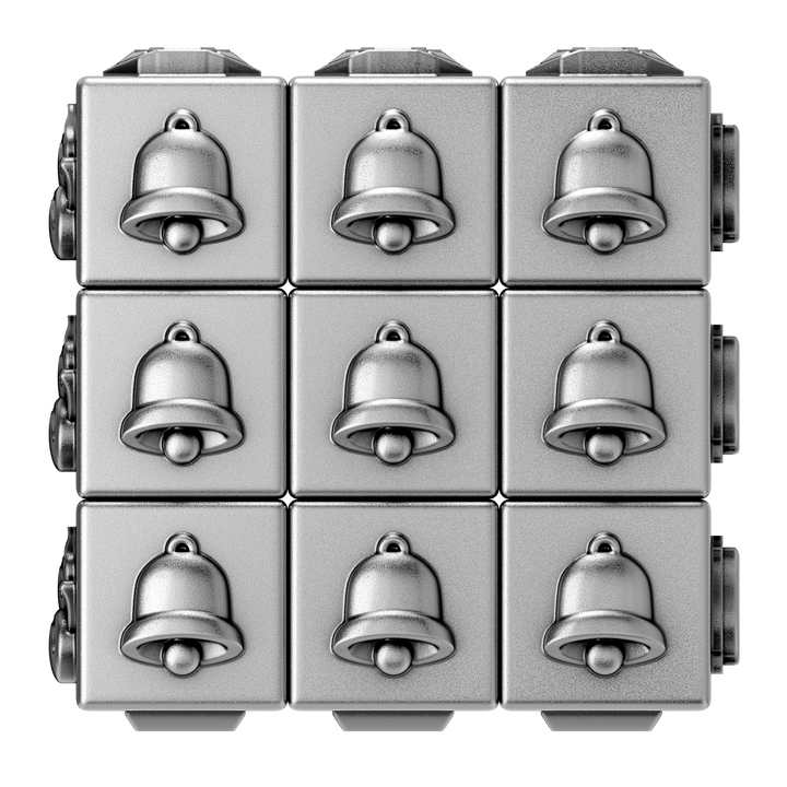 image of the Jackpot Cube 580 g Fully Functional Silver Coin