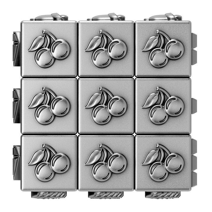 image of the Jackpot Cube 580 g Fully Functional Silver Coin