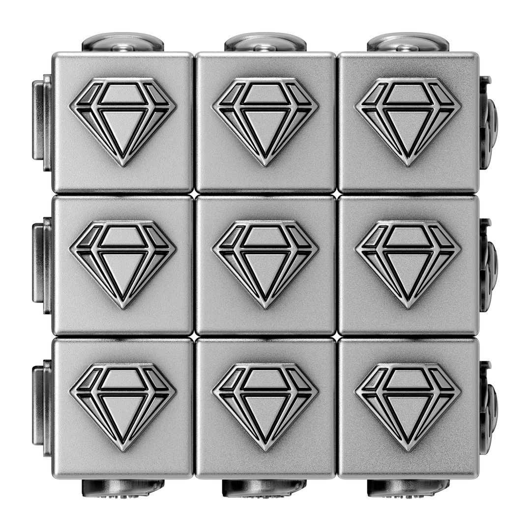 image of the Jackpot Cube 580 g Fully Functional Silver Coin