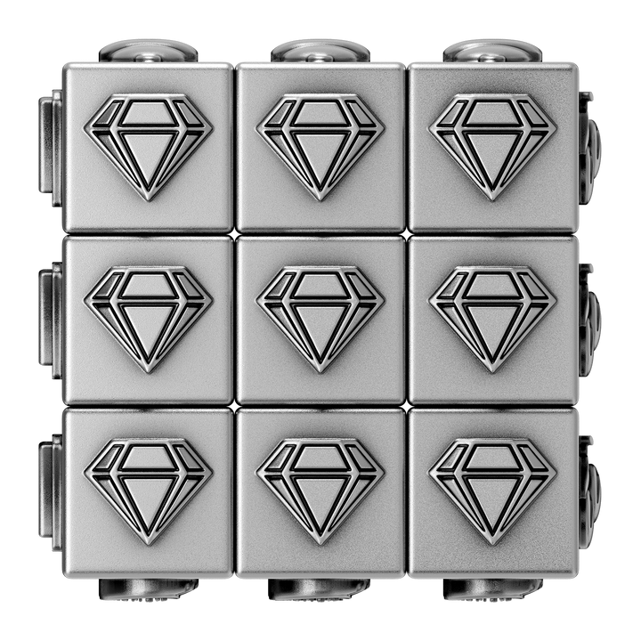 image of the Jackpot Cube 580 g Fully Functional Silver Coin