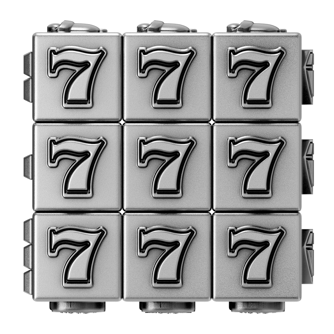 image of the Jackpot Cube 580 g Fully Functional Silver Coin