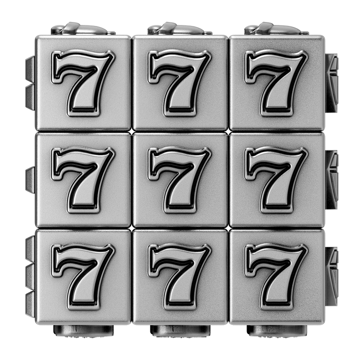 image of the Jackpot Cube 580 g Fully Functional Silver Coin
