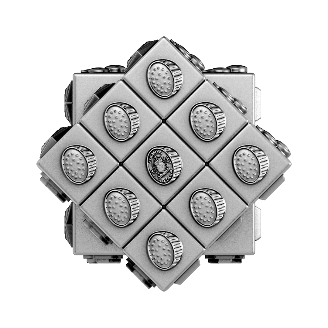 image of the Jackpot Cube 580 g Fully Functional Silver Coin