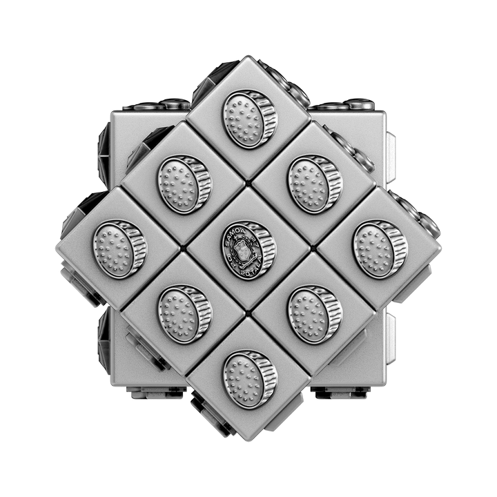 image of the Jackpot Cube 580 g Fully Functional Silver Coin