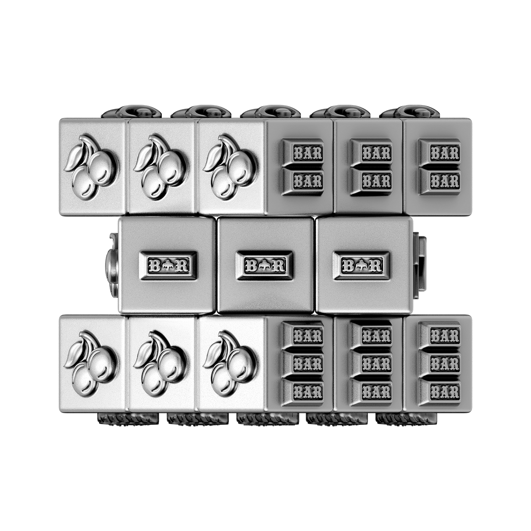 image of the Jackpot Cube 580 g Fully Functional Silver Coin