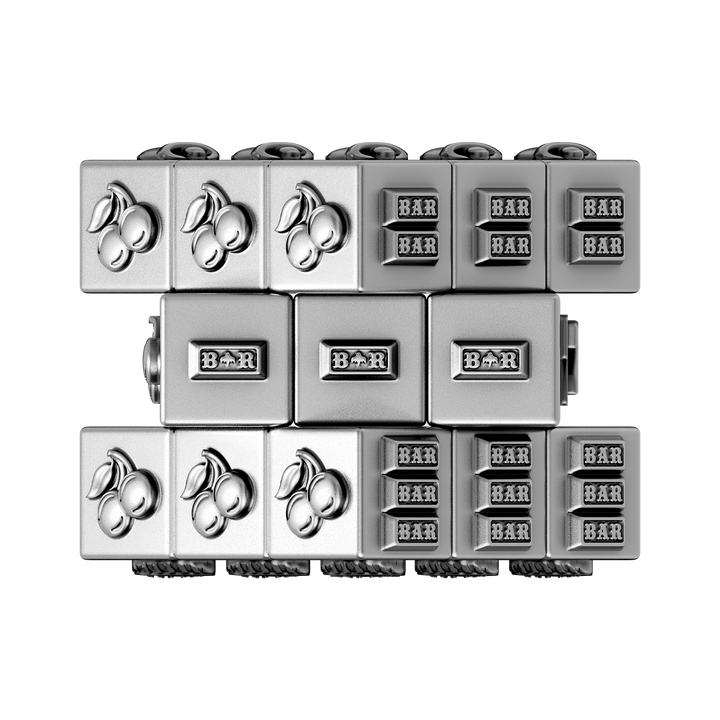 image of the Jackpot Cube 580 g Fully Functional Silver Coin