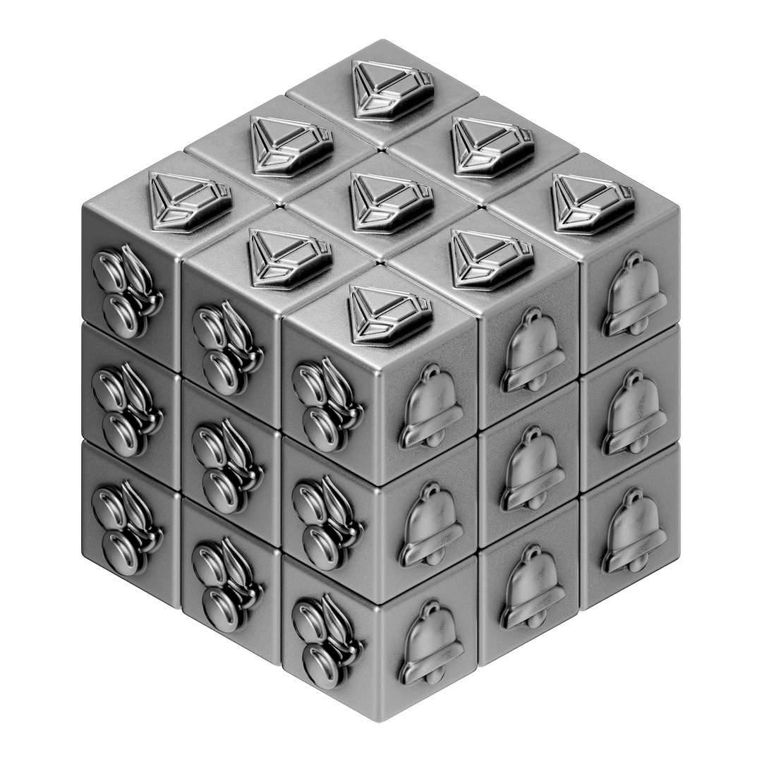 image of the Jackpot Cube 580 g Fully Functional Silver Coin