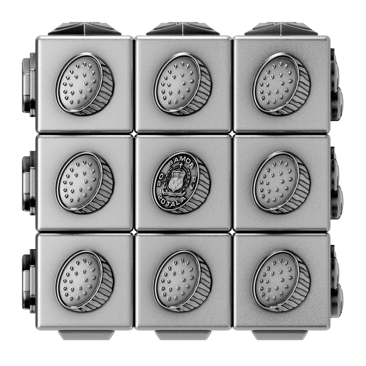 image of the Jackpot Cube 580 g Fully Functional Silver Coin