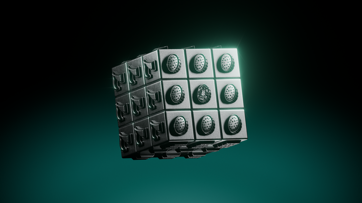 image of the Jackpot Cube 580 g Fully Functional Silver Coin