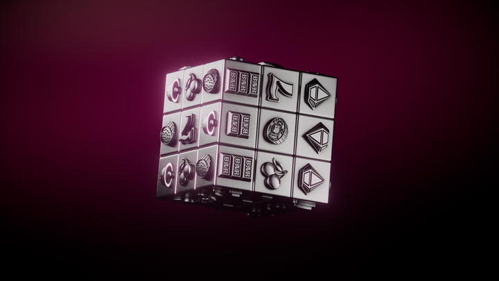 image of the Jackpot Cube 580 g Fully Functional Silver Coin