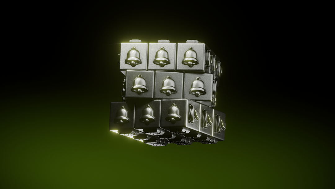 image of the Jackpot Cube 580 g Fully Functional Silver Coin