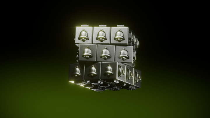image of the Jackpot Cube 580 g Fully Functional Silver Coin