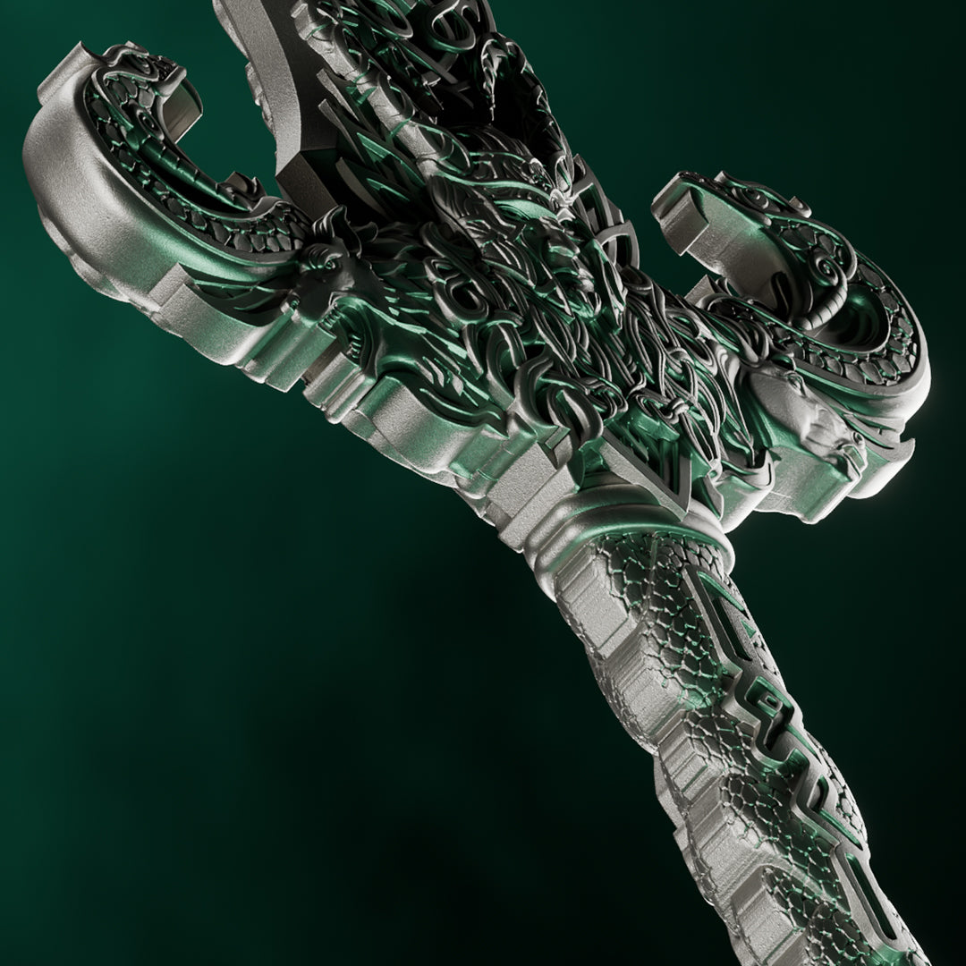 image of the laevateinn loki's sword 1 oz pure silver collectible