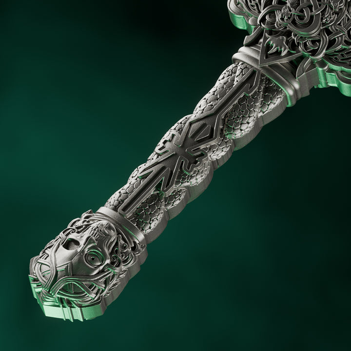 image of the laevateinn loki's sword 1 oz pure silver collectible