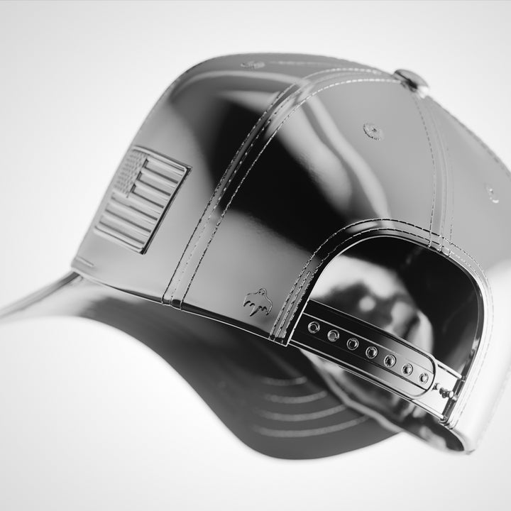 image of the maga hat 2 oz pure silver sculpture