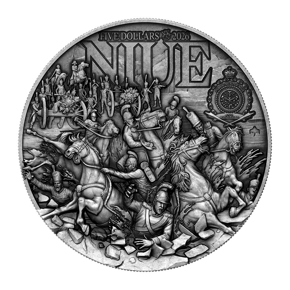 image of the napoleon 2 oz silver coin