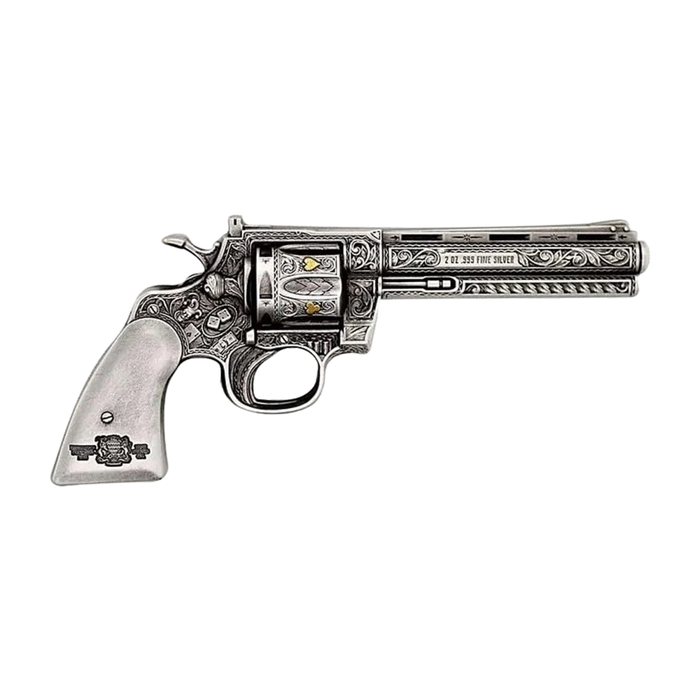 image of the revolver silver coin
