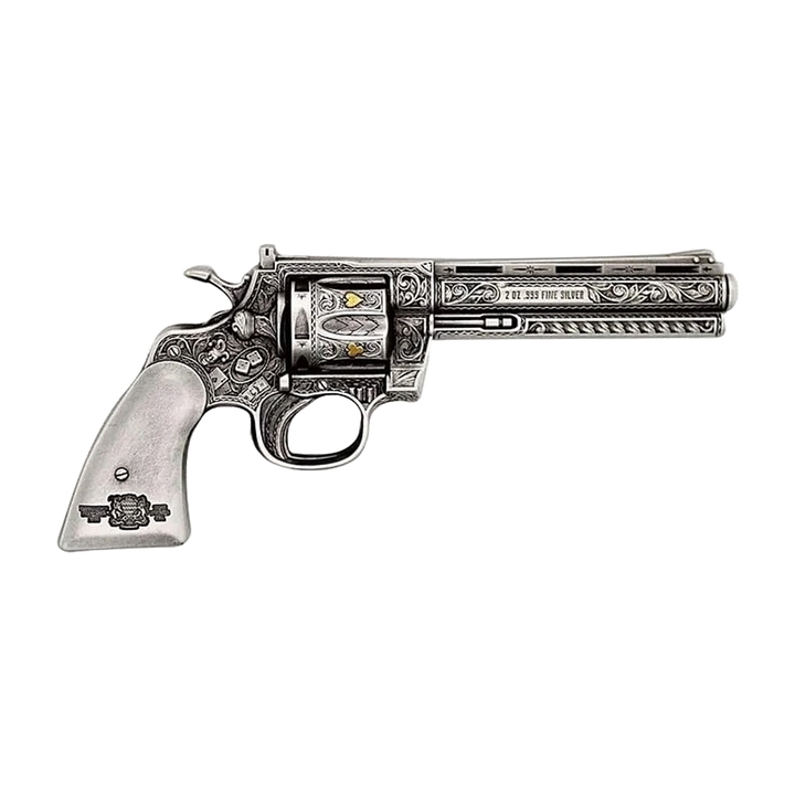 image of the revolver silver coin