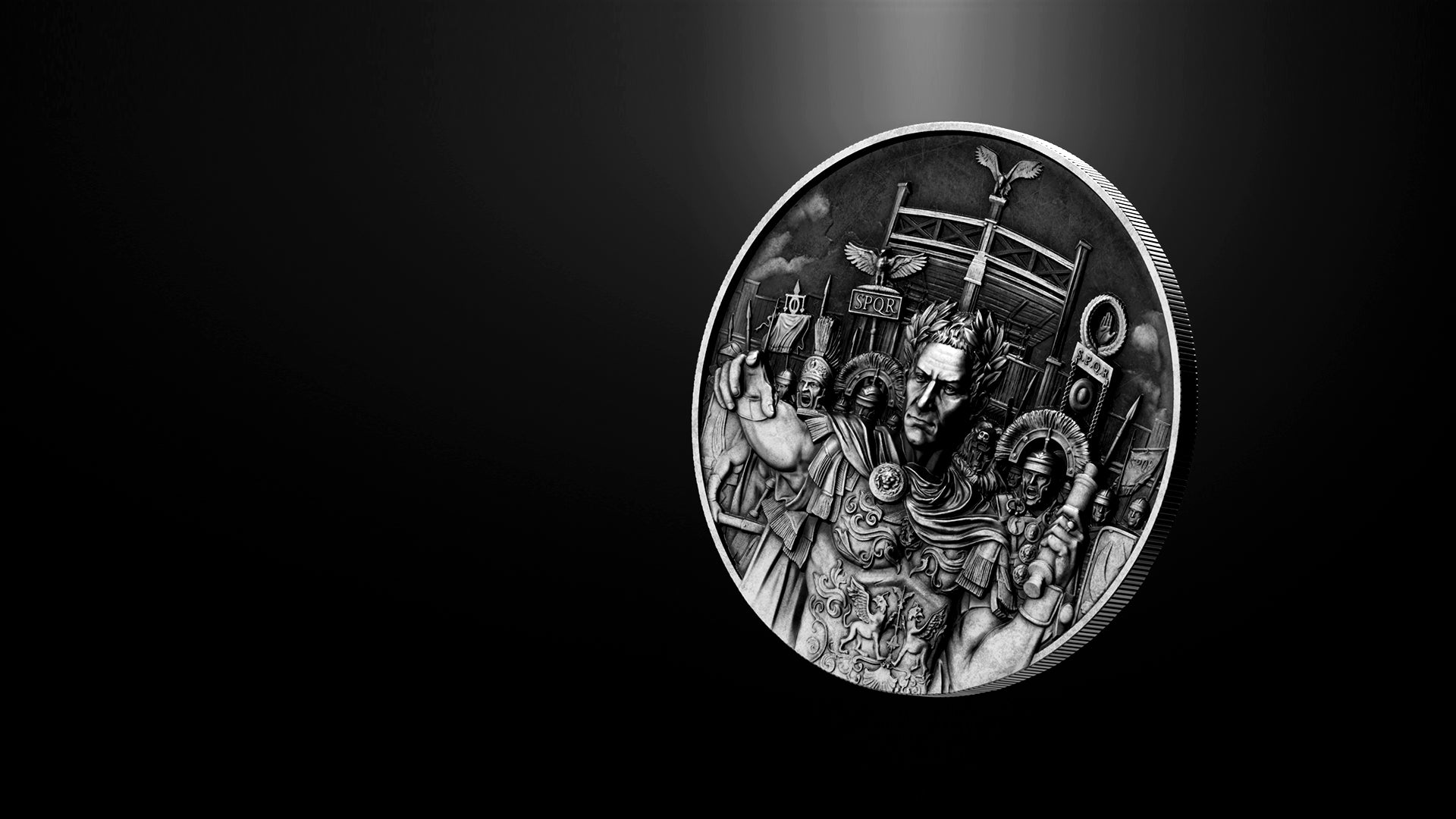 2026 Coin of the Year Nominee - Julius Caesar 2 oz Silver Coin