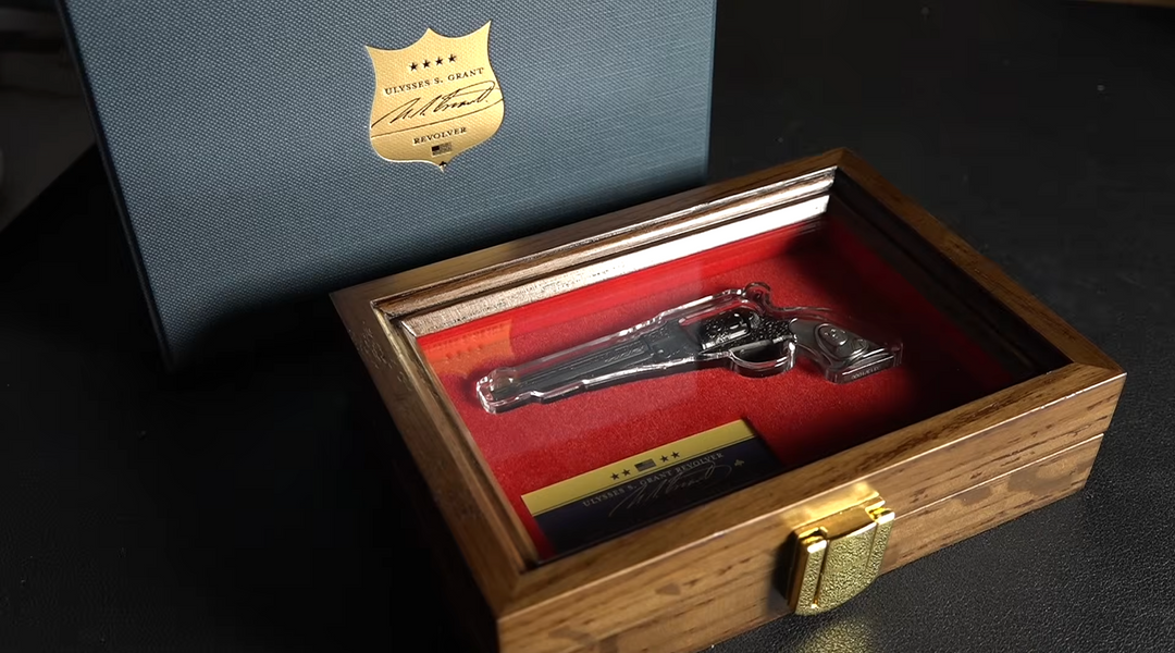 Ulysses S. Grant's Revolver 2 oz Pure Silver Coin