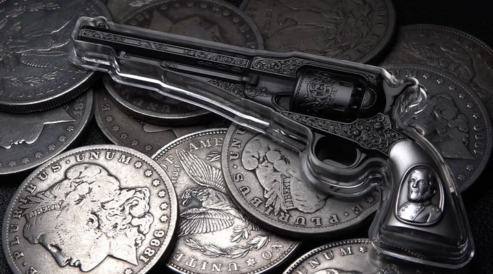 Ulysses S. Grant's Revolver 2 oz Pure Silver Coin