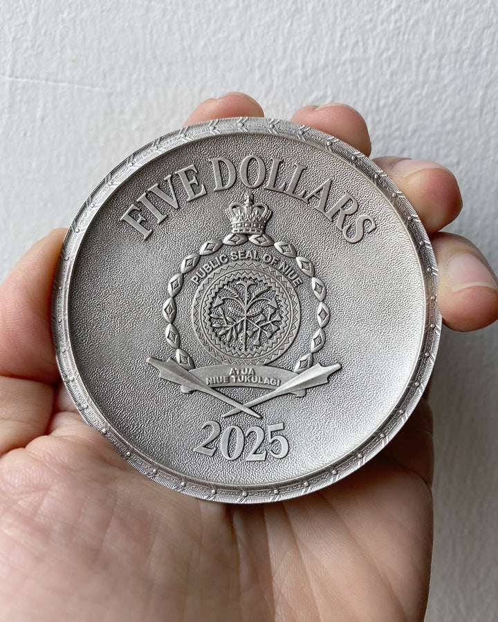 Ghisi Shield 2 oz Pure Silver Coin