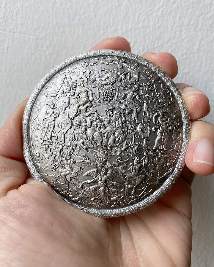 Ghisi Shield 2 oz Pure Silver Coin