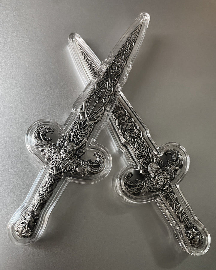 Laevateinn (Loki's Sword) 1 oz Pure Silver Collectible