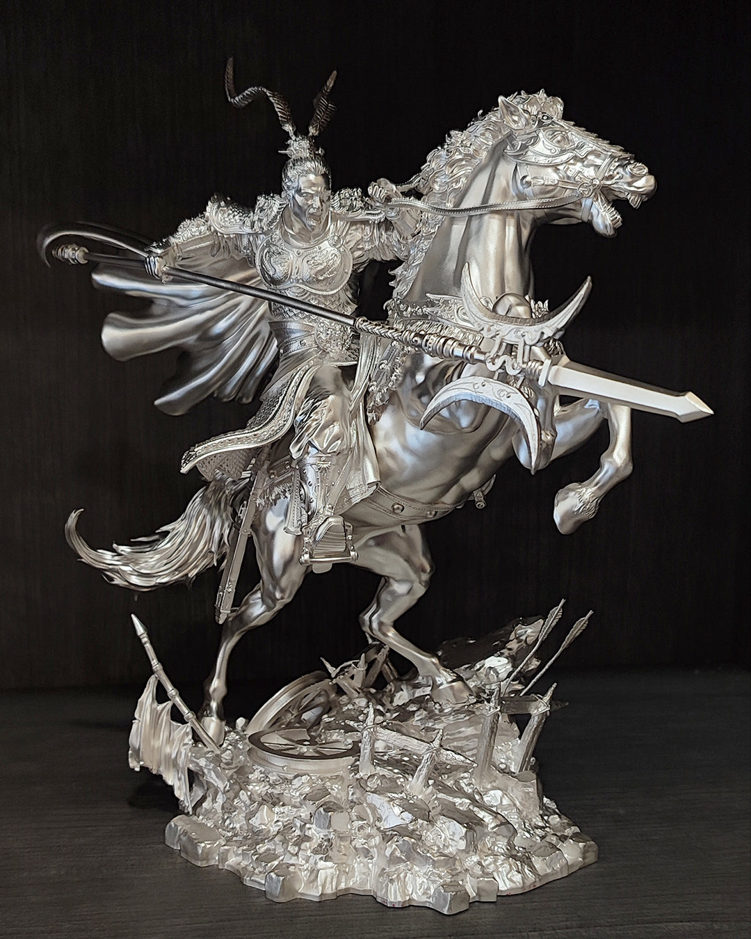 Lü Bu and the Red Hare Pre-Production Sample