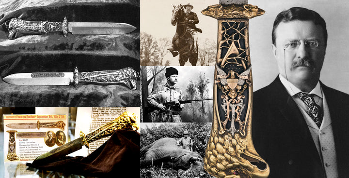 image references of the theodore roosevelt's hunting knife