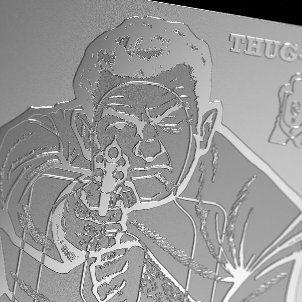 image of thug qt silver coin
