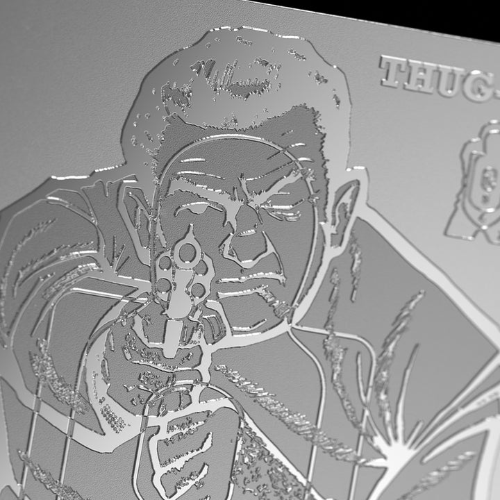 image of thug qt silver coin