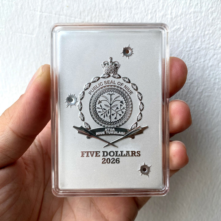 THUG-QT 2 oz Pure Silver Coin
