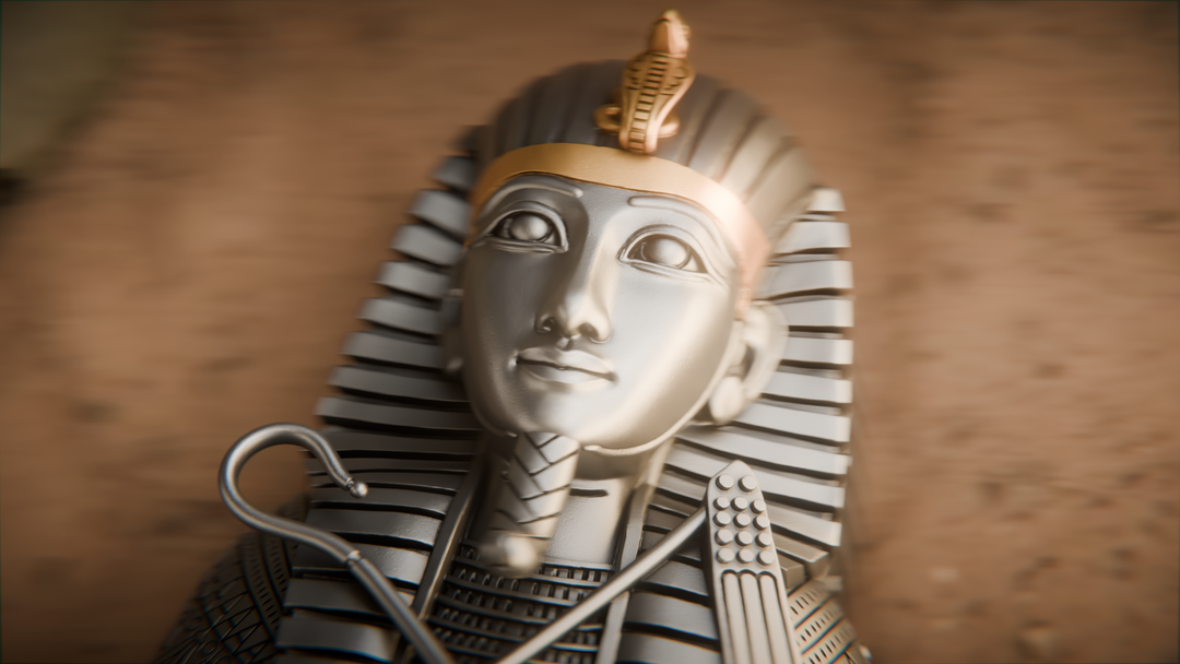 image of The Silver Coffin of King Psusennes I 5 oz Pure Silver Coin