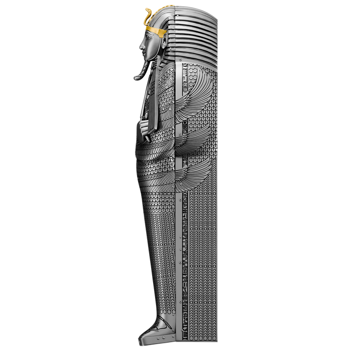 image of The Silver Coffin of King Psusennes I 5 oz Pure Silver Coin