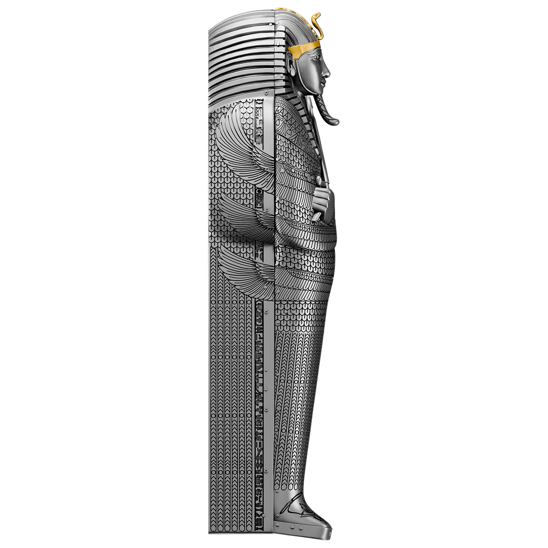 image of The Silver Coffin of King Psusennes I 5 oz Pure Silver Coin