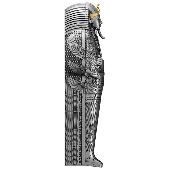 image of The Silver Coffin of King Psusennes I 5 oz Pure Silver Coin