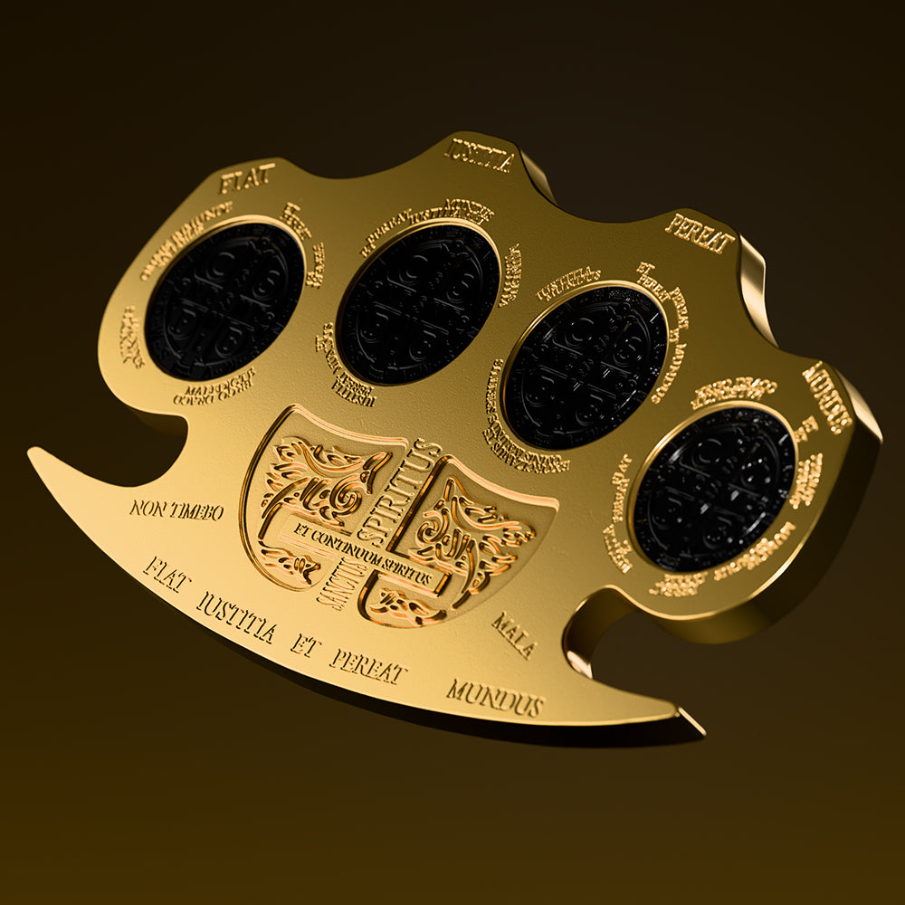 image of the holy knuckles silver coin