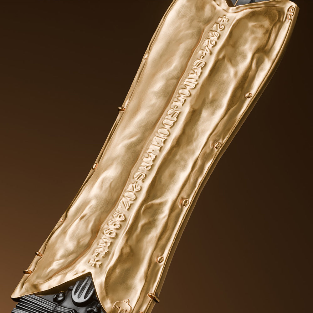 image of the holy lance 2 oz silver coin details