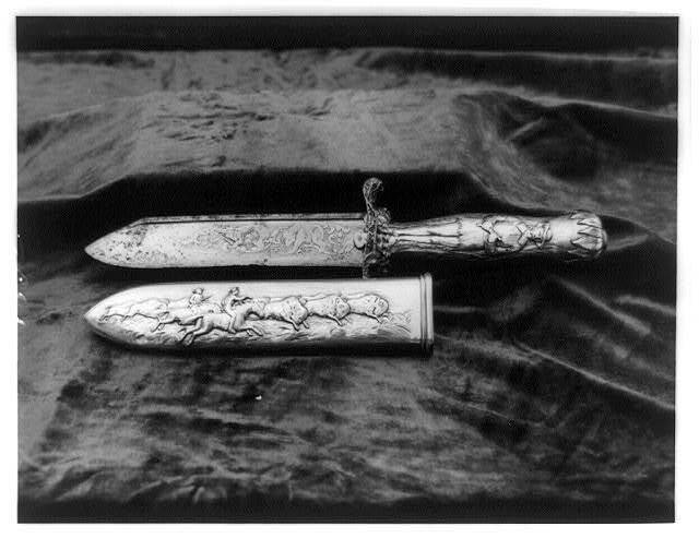Theodore Roosevelt's tiffany bowie knife