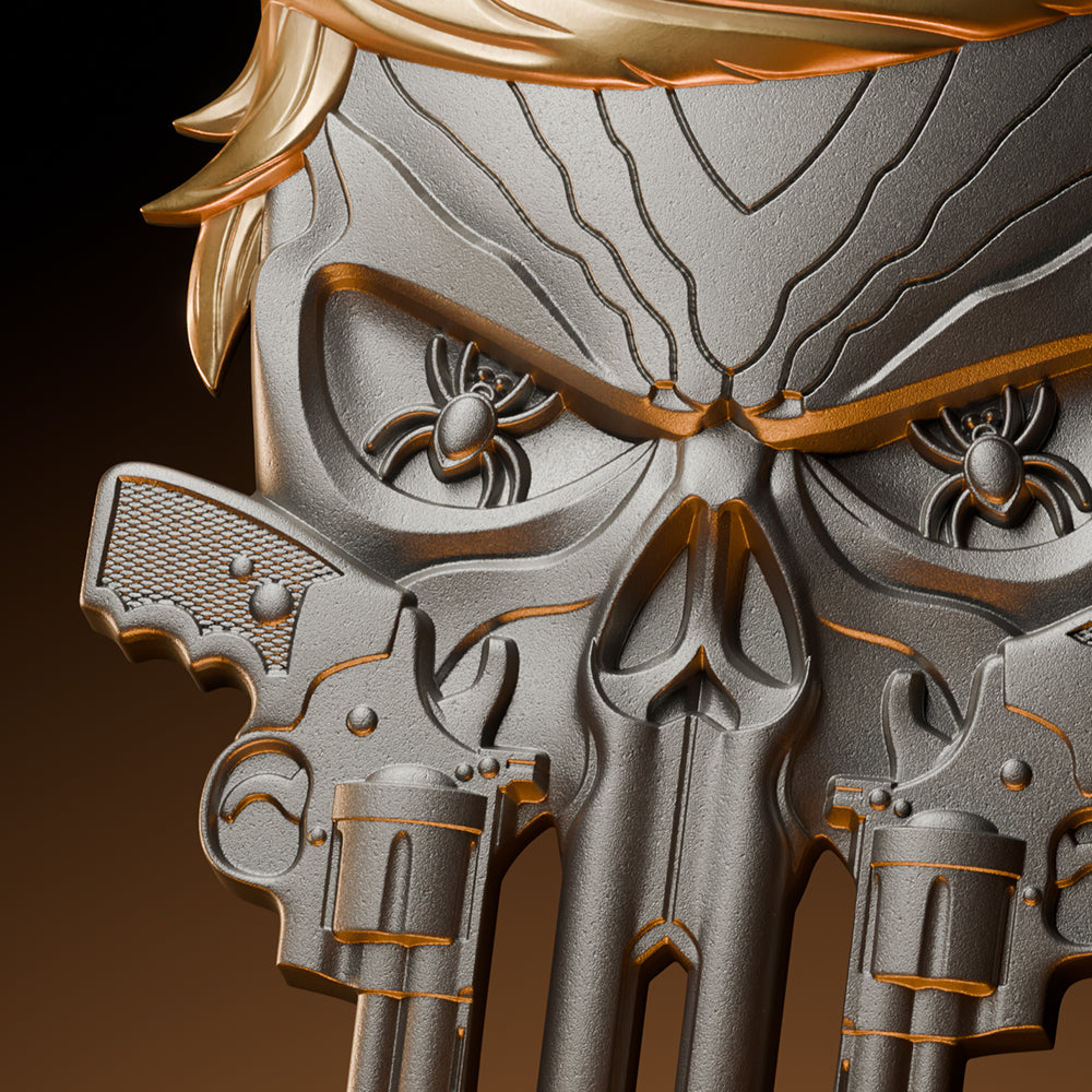 image of the Trump Punisher 1 oz Pure Silver Collectible