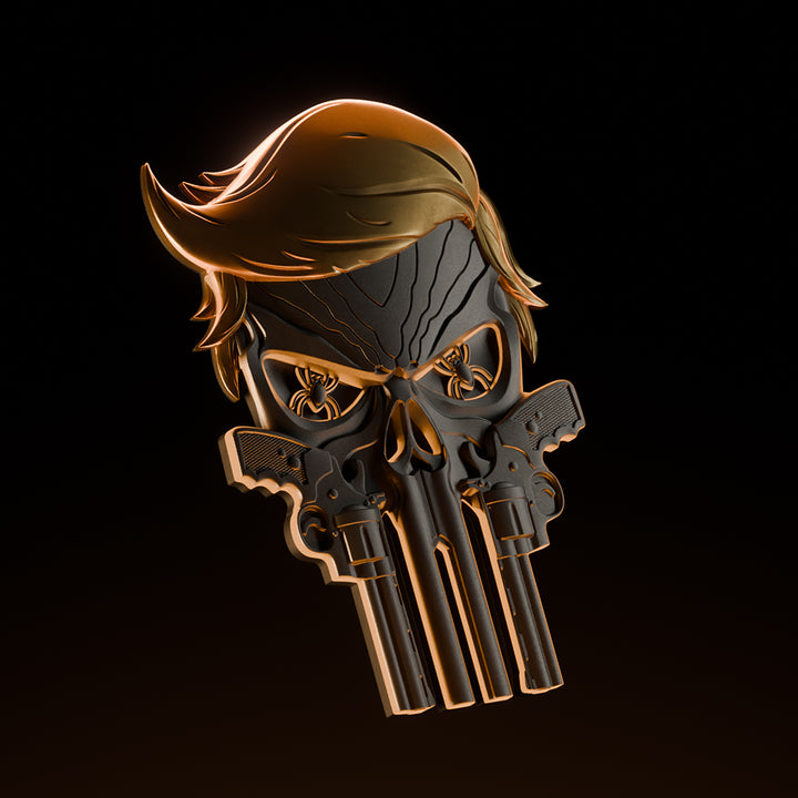 image of the Trump Punisher 1 oz Pure Silver Collectible