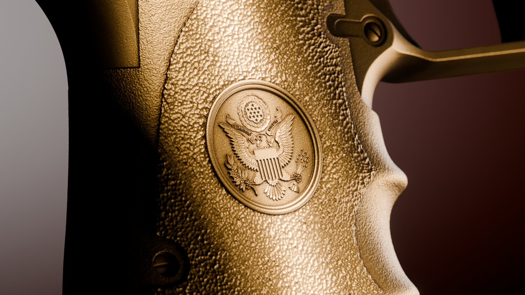 image of the Trump Desert Eagle 2 oz Silver Collectible