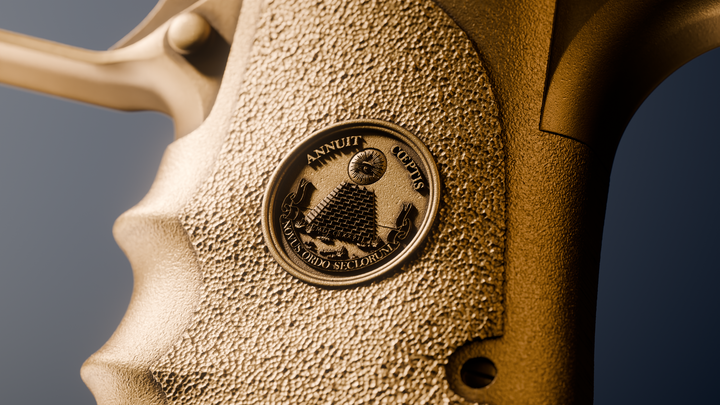 image of the Trump Desert Eagle 2 oz Silver Collectible