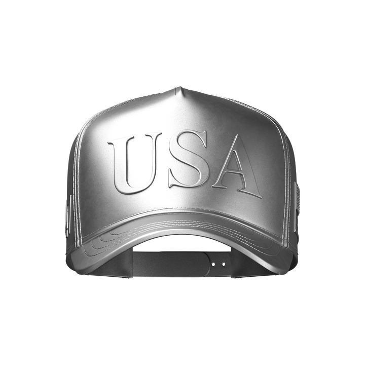 image of the USA hat 1 oz silver sculpture