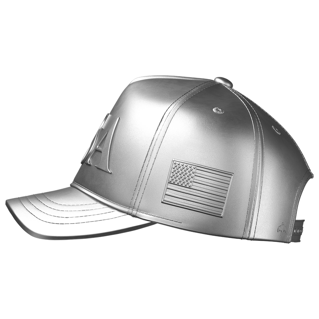 image of the USA hat 1 oz silver sculpture