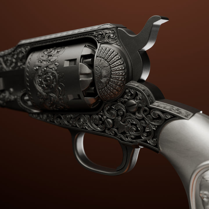 Ulysses S. Grant's Revolver 2 oz Pure Silver Coin