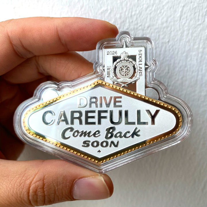 Welcome to Fabulous Las Vegas 2 oz Pure Silver Coin